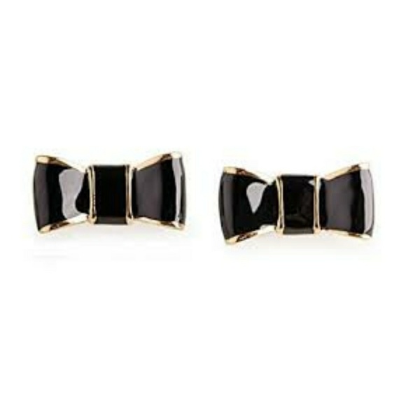 kate spade Jewelry - Kate Spade Take A Bow Enamel Studs